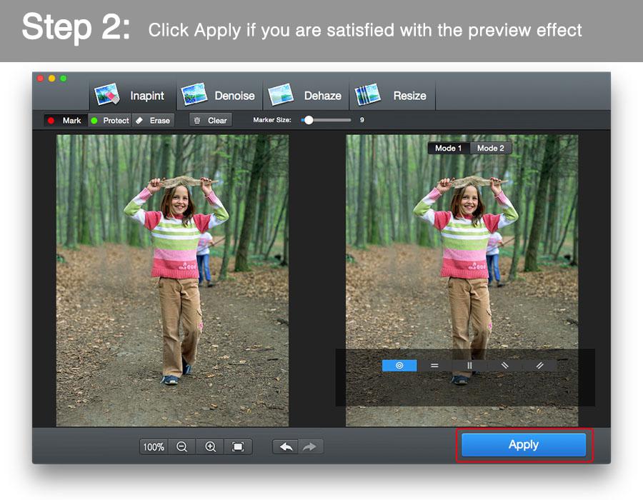 Remove Unwanted Objects from Photo for Mac