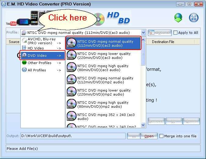 Copy AVCHD