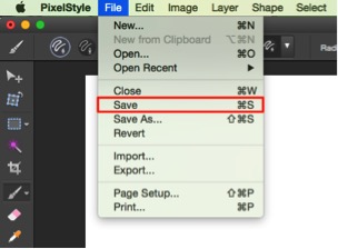 save an image mac