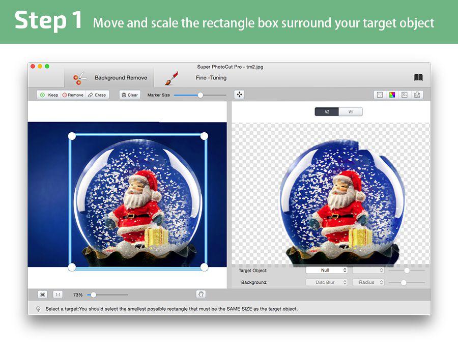 Transparent Object Cutout from image for mac 